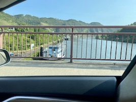 crossing the river Mosel
